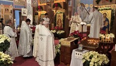 Metr. Tikhon Celebrates Theophany at St. Mark Orthodox Church