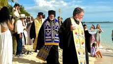 Abp. Elpidophoros Leads Theophany Celebrations in the Bahamas