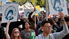 Bp. Vasily Leads Prayer at San Francisco 2026 Walk for Life