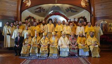 Metr. Tikhon Celebrates Three Hierarchs at St. Vladimir’s Seminary