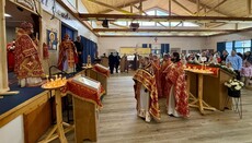 Metr. Nicholas Blesses Cathedral Construction in Florida