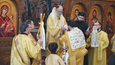 Metr. Saba Ordains Seminarian on Sunday of the Last Judgment