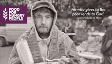 Metr. Saba Calls Faithful to Support Food for Hungry People