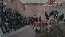 Mt. Athos Monks Hold Prayer Service After Earthquakes