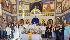Thirteen New Orthodox Christians Baptized in Argentina