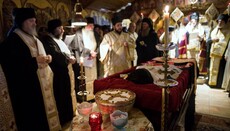Abp. Elpidophoros Leads Funeral for Elder Joseph in New York