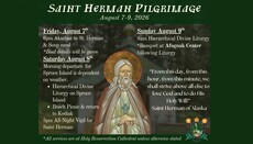 Kodiak to Host 56th Annual St. Herman Pilgrimage