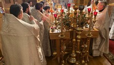 Bp. Matthew Leads Feast Day Divine Liturgy at Manhattan Cathedral