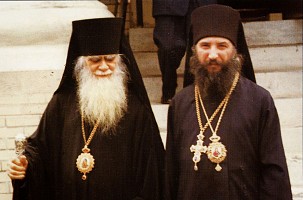 Then Bishop Laurus and Archbishop Averky around the time of the former's consecration.