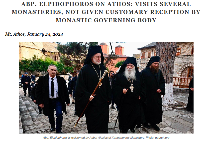 EP Hopes US Visit Will Boost Abp. Elpidophoros' Declining Influence - photo 2